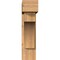 Ekena Millwork Westlake Block Smooth Bracket w/ Offset Brace, Western Red Cedar, 7 1/2"W x 26"D x 30"H BKT0806X26X30WTL05SWR - alternate 4